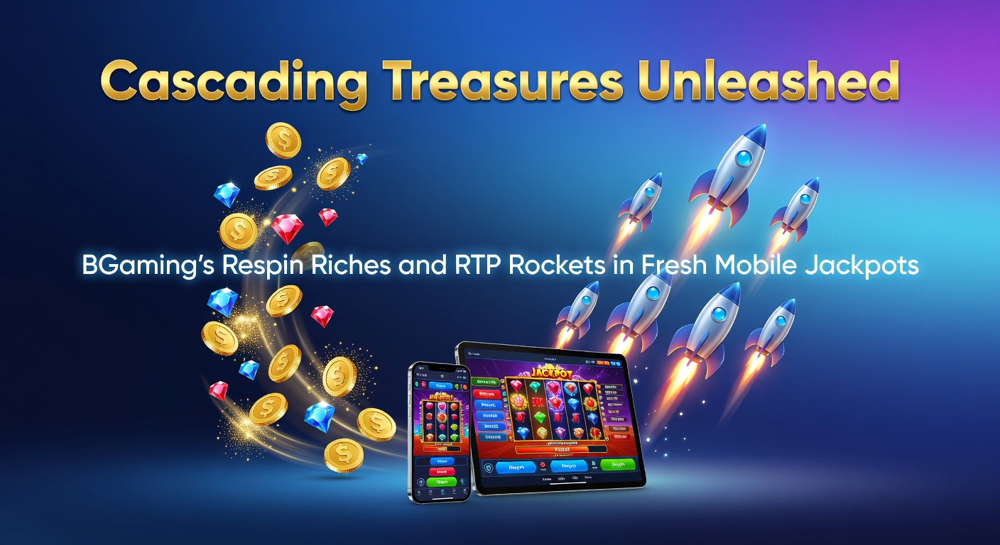 Dynamic RTP chart overlay on BGaming respin jackpot reels, highlighting 96-97% returns amid cascading wins on a mobile device