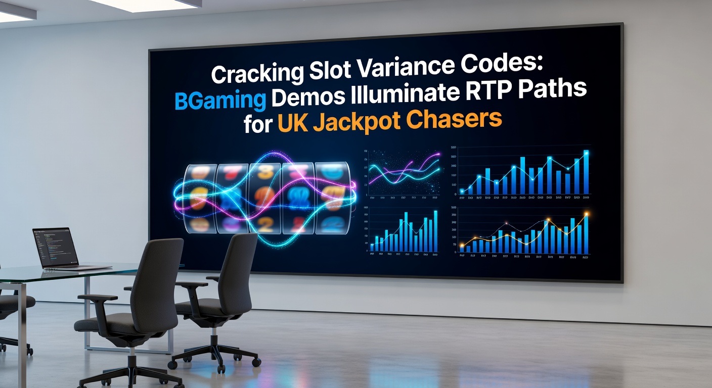 Close-up of BGaming slot demo revealing high-volatility jackpot paths and RTP calculation graphs