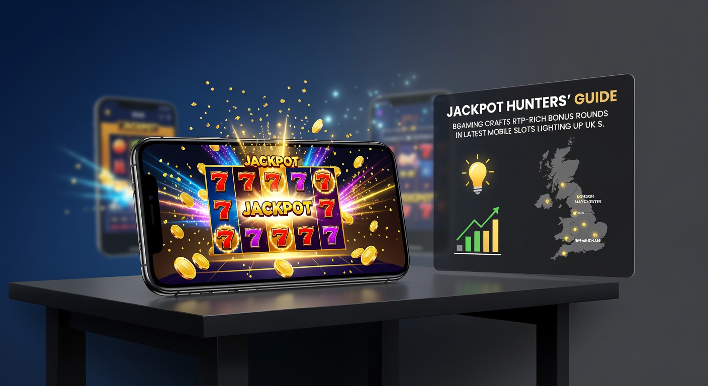 Close-up of jackpot meter filling during a BGaming bonus round on a smartphone screen, with explosive win animations