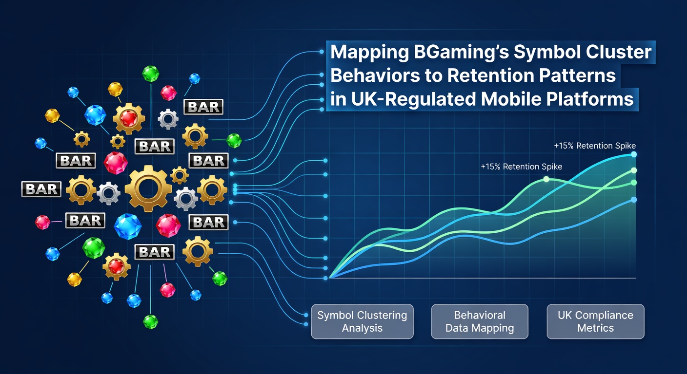 BGaming symbol cluster visualization on a mobile slot interface showing grouped icons triggering payouts