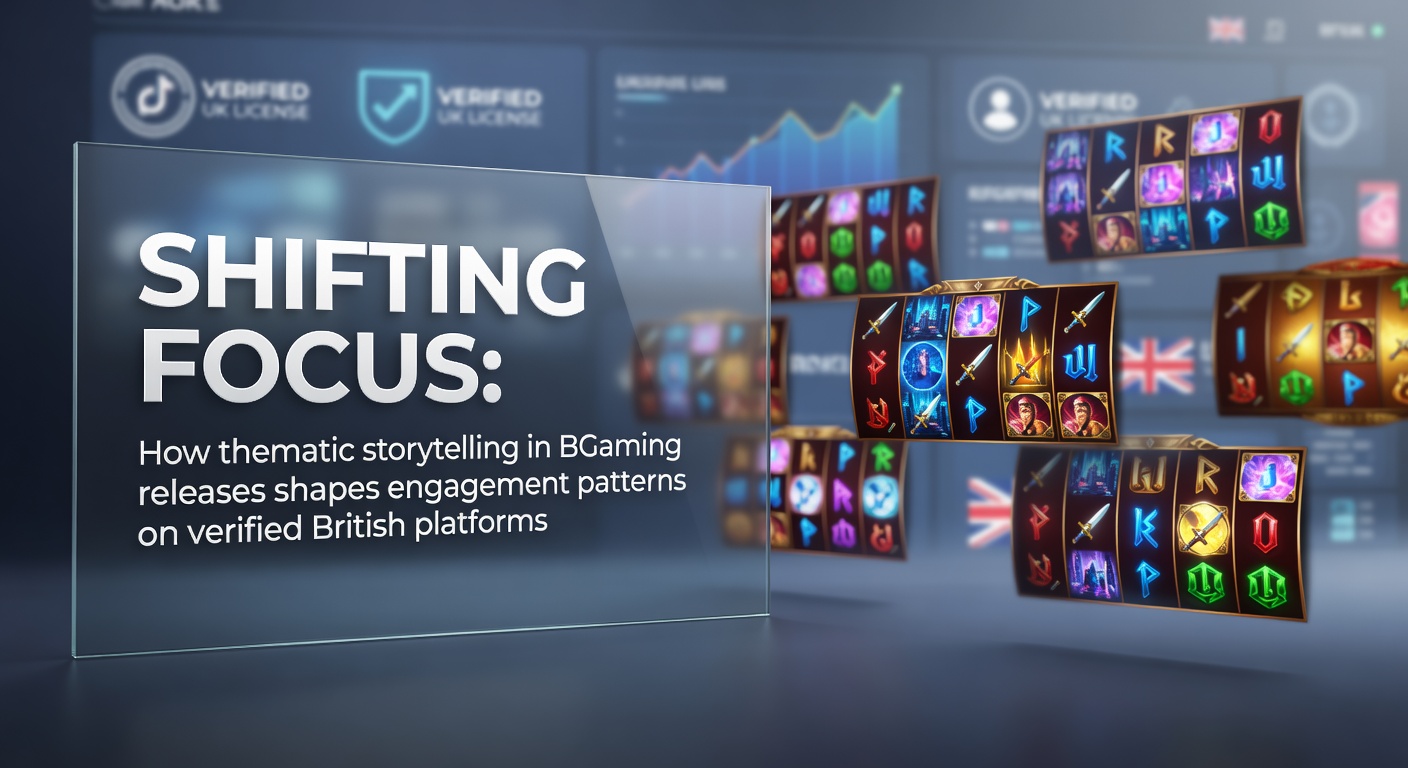 BGaming themed slot interface displaying narrative elements on a verified British gaming platform