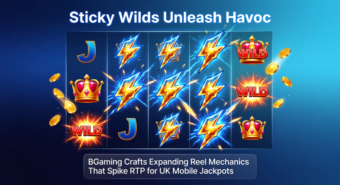 BGaming slot screen showing sticky wilds filling expanding reels during a bonus round with jackpot counters ticking upward