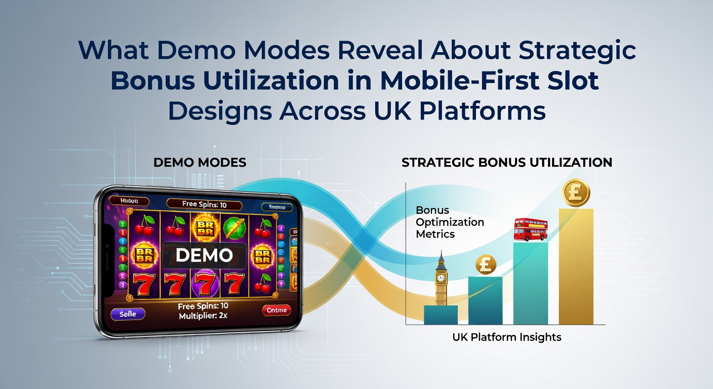 Mobile slot demo interface showing bonus features and reel mechanics on a smartphone screen